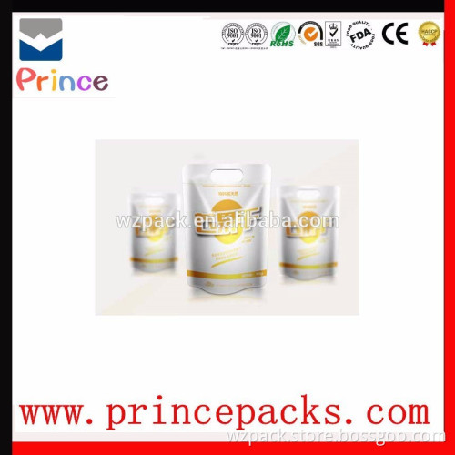 standing packaging fruit juice bag china supplier M-16